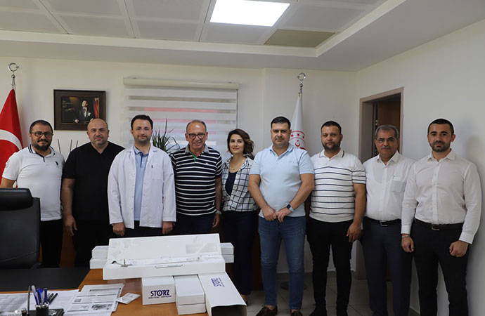 Turgutlu Belediyesinden Devlet Hastanesi’ne tıbbi cihaz desteği