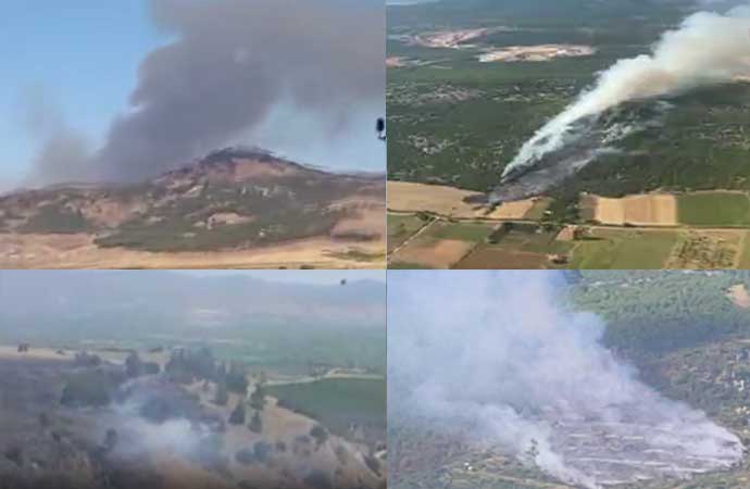Türkiye’nin ciğerleri yanıyor! 4 ilde daha orman yangını
