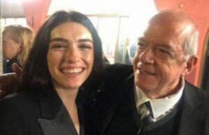 Oyuncu Hazar Ergüçlü’nün gazeteci babası Süleyman Ergüçlü son yolculuğuna uğurlandı!