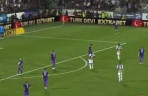 Mariborlu holigan Fenerbahçe tribününe saldırdı! Stattan çıkartılan Fenerbahçelilere skandal müdahale