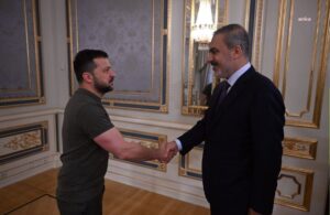 Dışişleri Bakanı Fidan ve Zelenski Kiev’de görüştü