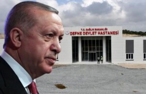 AKP’li Cumhurbaşkanı Erdoğan’ın “temel attığı” Defne Devlet Hastanesi’ni yine su bastı