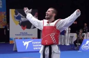 Milli paralimpik tekvandocu Alican Özcan Avrupa şampiyonu!