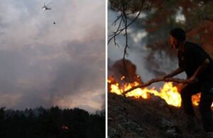 Antalya’daki orman yangını ikinci gününde! 60 hektarlık alan kül oldu