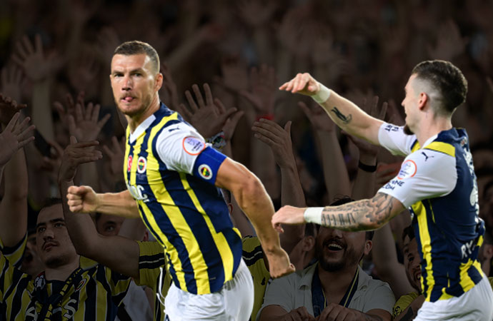 Dzeko attı Fenerbahçe Süper Lig’e fırtına gibi başladı