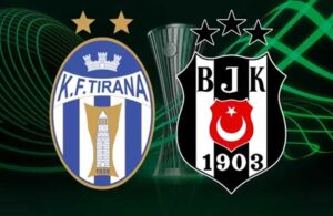 Beşiktaş Tirana’yı devirdi! Arnavutluk’tan turla döndü