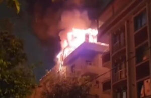 Çekmeköy’de yangın paniği! 5 katlı binanın çatı katını alevler sardı