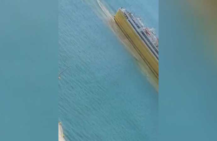 Marmara Denizi’ni kirleten Libya bayraklı Ro-Ro gemisine rekor ceza!