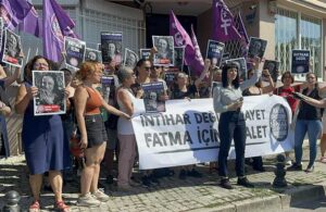 Kadınlar, Fatma Duygu Özkan’ın hayatını kaybettiği yerde adalet aradı: Gözümüz pencerelerde