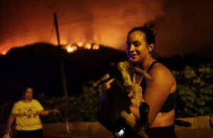 Kanarya Adaları’ndaki orman yangını kabusa döndü! 26 bin kişi tahliye edildi