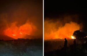 Marmara Adası’ndaki yangın kontrol altına alındı