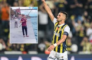 Fenerbahçeli Dusan Tadic boğazda balık tuttu