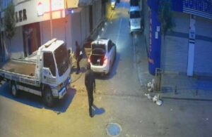 İstanbul’da hırsızlık yapılmak istenen dükkanı üst kattaki komşu saksı atarak korudu!
