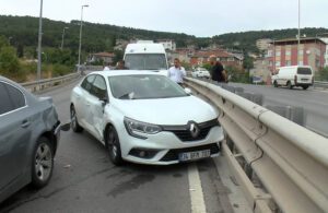 İstanbul’da zincirleme kaza! 16 araç birbirine girdi, 5 yaralı