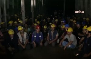 Madenciler kendilerini madene kapatıp açlık grevine başladı!