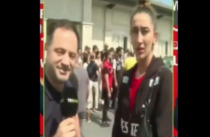 Röportaj yapacak muhabire Hande Baladın’dan ‘dokunma’ uyarısı