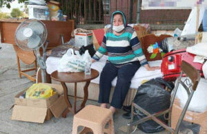Tuttuğu ev başkasına kiralandı! 69 yaşındaki kadın dört gündür sokakta