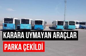 Ankara’da özel halk otobüsleri kontak kapatıyor