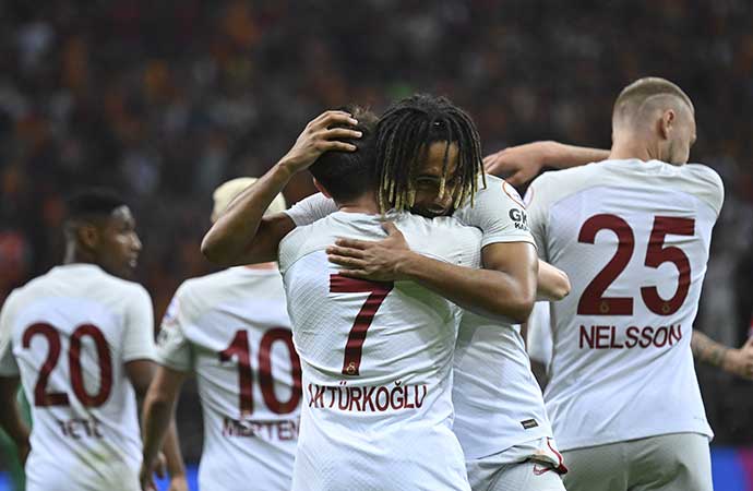 Galatasaray Samsunspor maçında gol yağmuru