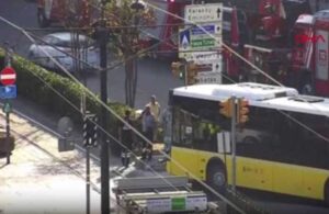 Beyoğlu’nda İETT otobüsü tramvaya çarptı