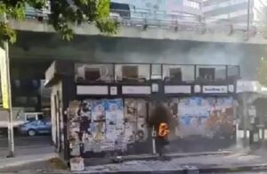 Mecidiyeköy’de ATM’lere bağlı elektrik kofrası patladı