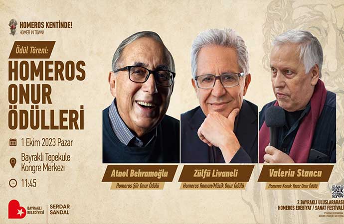 Uluslararası Homeros Festivali başlıyor: Edebiyat ve sanatın kalbi Bayraklı’da atacak!