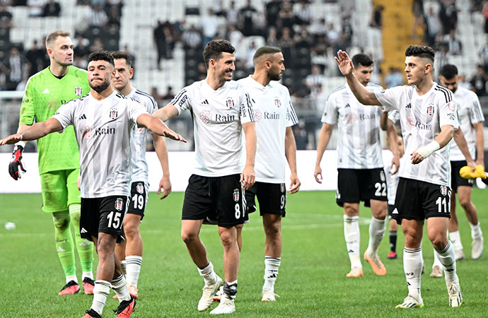 Beşiktaş sahasında kayıp vermedi: 2-1