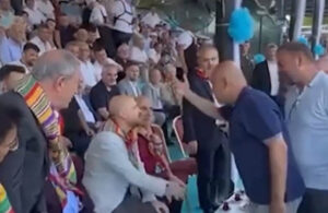 Bilal Erdoğan Turhan Çömez’in elini havada bıraktı!