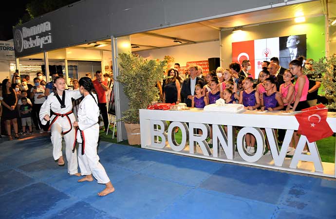 Bornova Belediyesi İzmir Enternasyonal Fuarı’nda