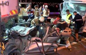 TIR, kamyon, kamyonet ve otomobilden zincirleme kaza: Üç çocuk hayatını kaybetti