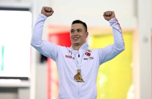 Milli Atlet Ahmet Önder’den altın madalya