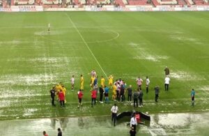 Yağmur nedeniyle tatil edilen Süper Lig maçının tarihi belli oldu