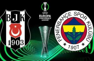 Fenerbahçe ve Beşiktaş’ın Avrupa maçlarını yönetecek hakemler belli oldu