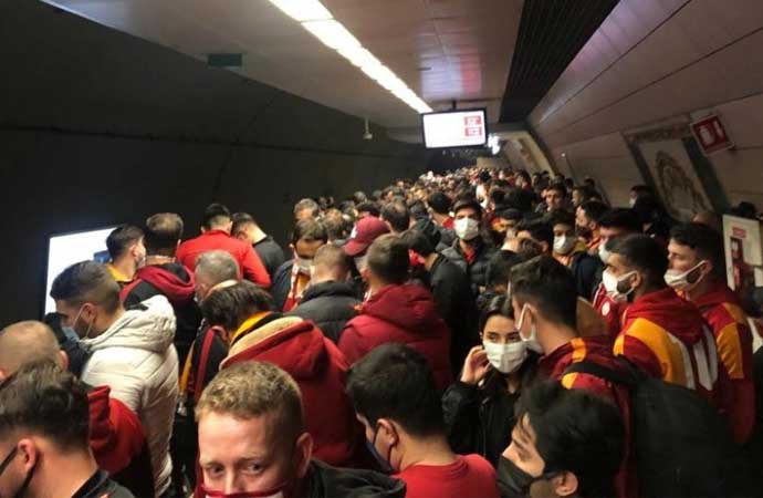 Metro seferlerine Galatasaray-Samsunspor maçı düzenlemesi