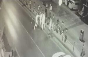 İki kişinin hayatını kaybettiği taksici kavgasının kamera kayıtları ortaya çıktı