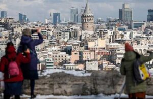 Türkiye’ye gelen yabancı ziyaretçilerin üçte biri İstanbul’da