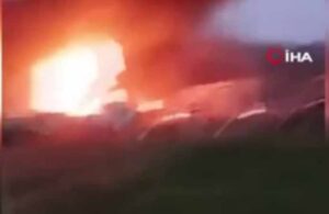 Karabağ’da yakıt deposu patladı! 1 ölü 200 yaralı