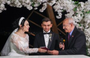 Kılıçdaroğlu nikah şahitliği yaptı