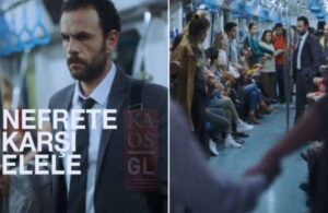 TCDD’den Marmaray’da çekilen ‘Nefrete karşı el ele’ filmine suç duyurusu