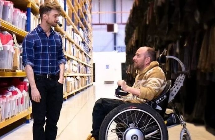 Daniel Radcliffe, felç kalan dublörünün belgeselini çekiyor