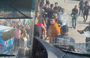 Burdur’da ‘küfür’ gerginliği! Denizlispor taraftar otobüsüne silahlı ve taşlı saldırı