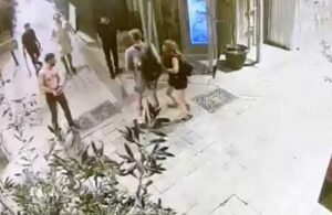 Taksim’de gece kulübü terörü! Genç çift bankta oturdukları için çivili sopalarla öldüresiye darp edildi