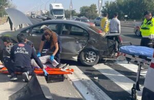 AKP’li İl Başkanı kongreye giderken kaza geçirdi