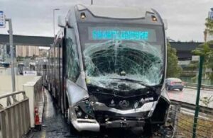 Kadıköy’de metrobüs kazası! 3 yolcu yaralandı