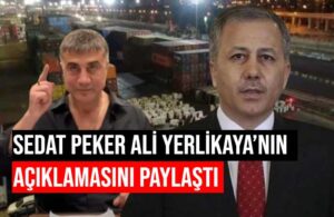 Ali Yerlikaya’dan Sedat Peker’in gündeme getirdiği Mersin Limanı’na muz operasyonu! Bu kez kokainin sahibi de gözaltında