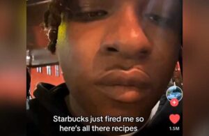 Starbucks’tan kovulan genç tarifleri sızdırarak intikam aldı