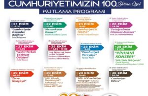 Atakum’da Cumhuriyet’in 100. yılına özel program