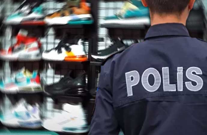 Polisten ‘taklit marka ayakkabı’ baskını! 96 bin çift ele geçirildi