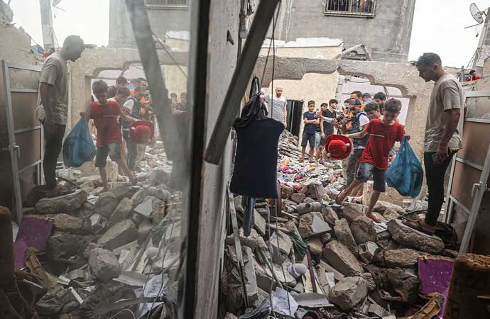 Gazze’de çatışmalar şiddetlendi, ölü sayısı 8 bin 525’e yükseldi