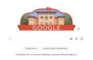 Google’dan Cumhuriyet Bayramı’na özel doodle